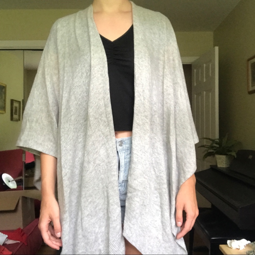 Cashmere Poncho